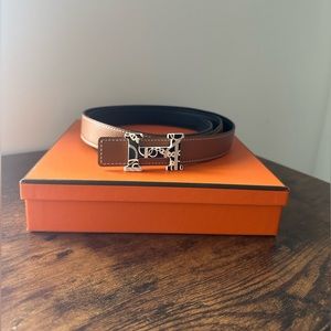 hermès reversible belt 24mm and size 95mm